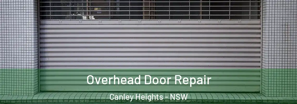 Overhead Door Repair Canley Heights - NSW