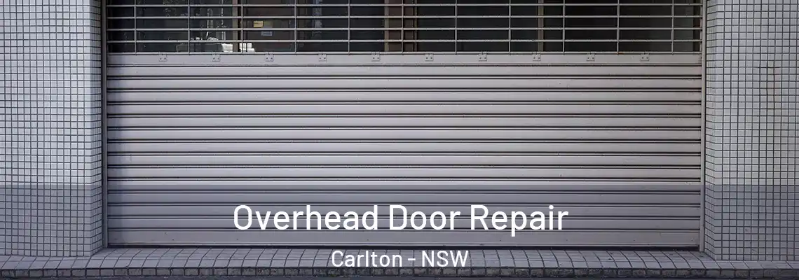  Overhead Door Repair Carlton - NSW