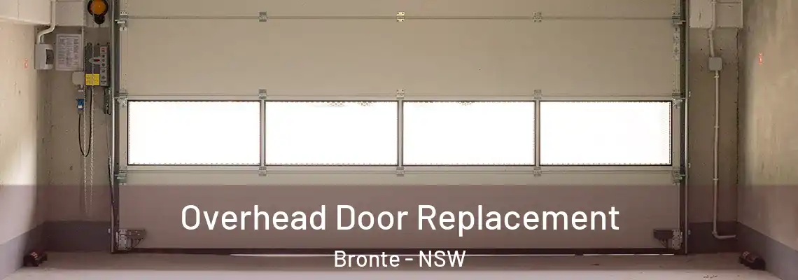 Overhead Door Replacement Bronte - NSW
