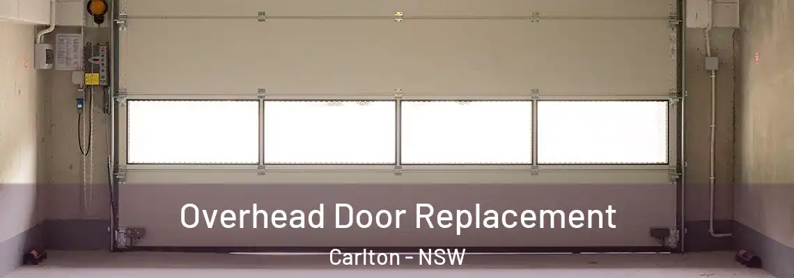 Overhead Door Replacement Carlton - NSW