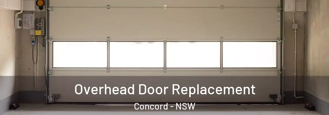Overhead Door Replacement Concord - NSW