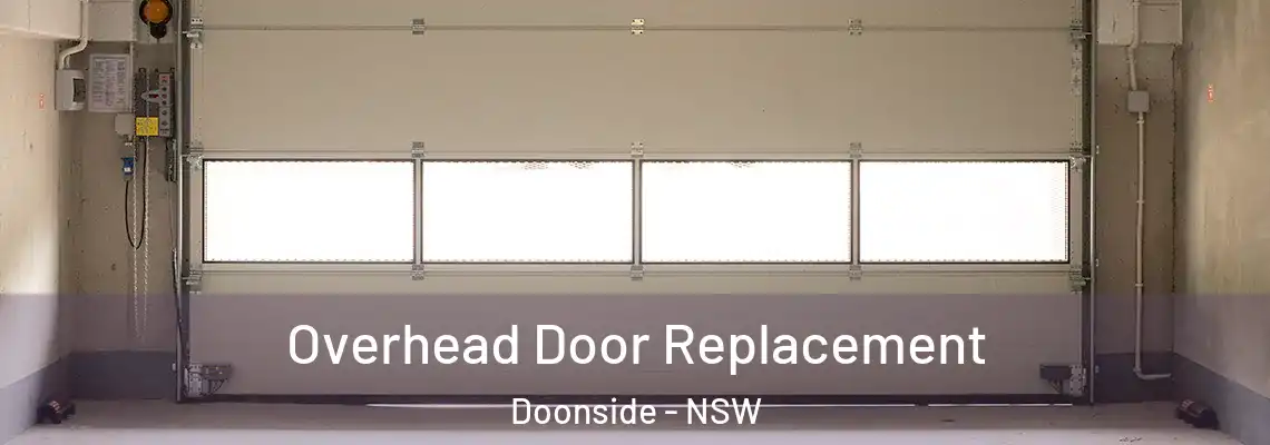 Overhead Door Replacement Doonside - NSW