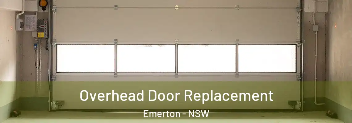 Overhead Door Replacement Emerton - NSW