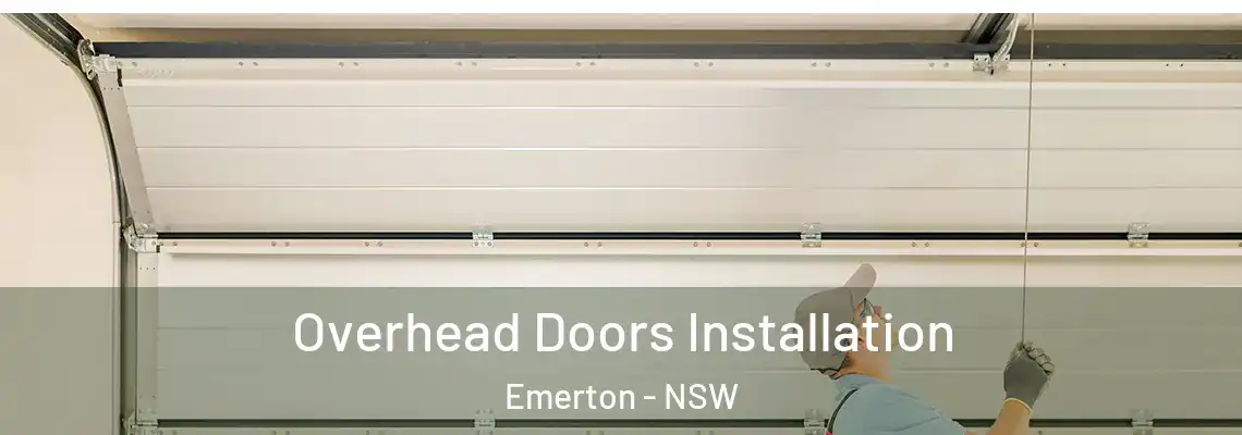 Overhead Doors Installation Emerton - NSW