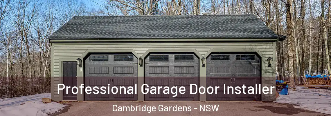  Professional Garage Door Installer Cambridge Gardens - NSW