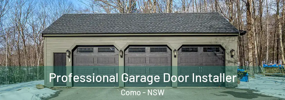 Professional Garage Door Installer Como - NSW