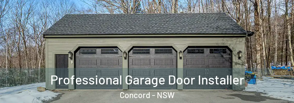 Professional Garage Door Installer Concord - NSW