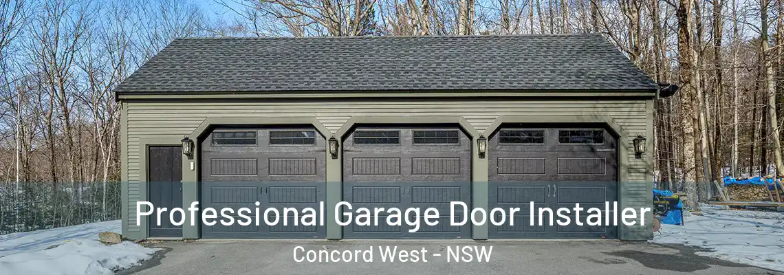 Professional Garage Door Installer Concord West - NSW