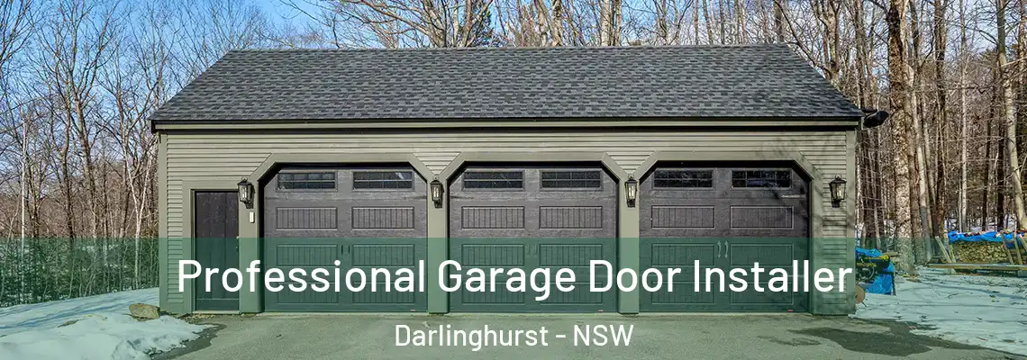Professional Garage Door Installer Darlinghurst - NSW