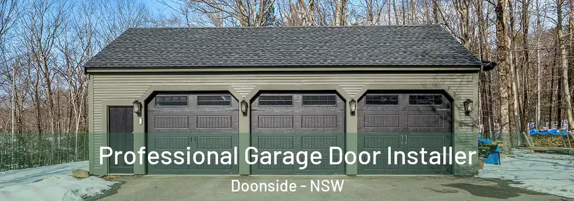 Professional Garage Door Installer Doonside - NSW