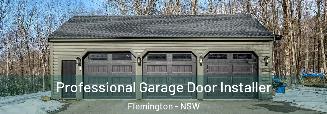 Professional Garage Door Installer Flemington - NSW