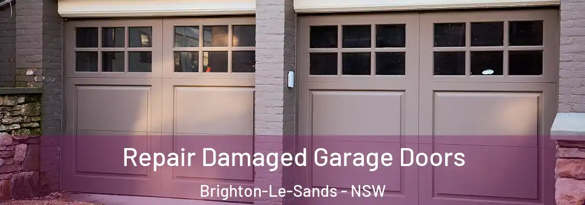 Repair Damaged Garage Doors Brighton-Le-Sands - NSW