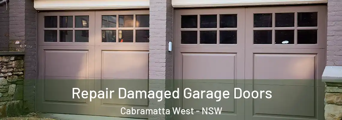 Repair Damaged Garage Doors Cabramatta West - NSW