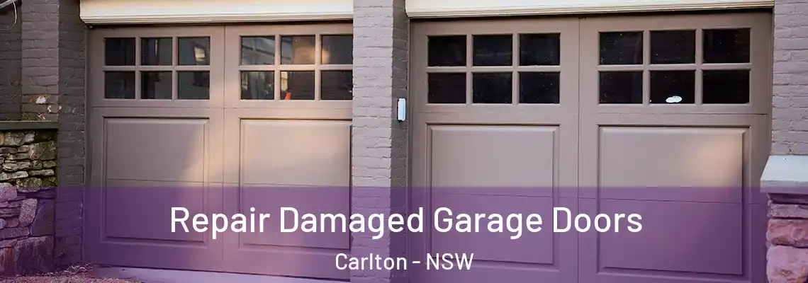 Repair Damaged Garage Doors Carlton - NSW