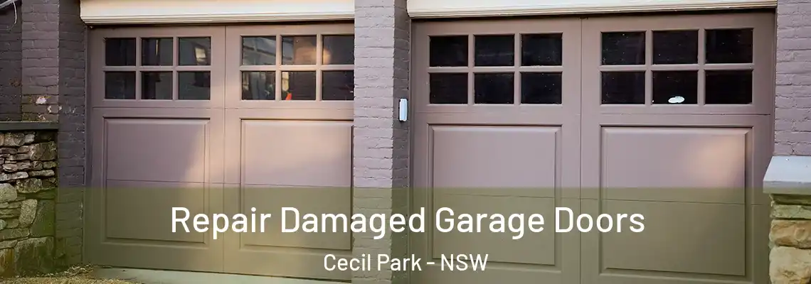 Repair Damaged Garage Doors Cecil Park - NSW