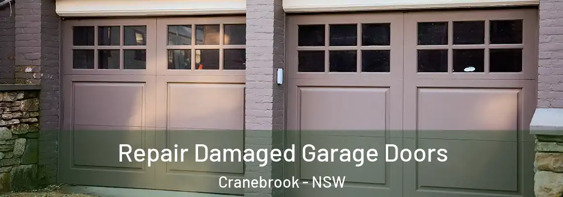 Repair Damaged Garage Doors Cranebrook - NSW