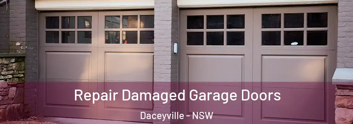 Repair Damaged Garage Doors Daceyville - NSW