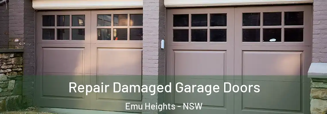 Repair Damaged Garage Doors Emu Heights - NSW