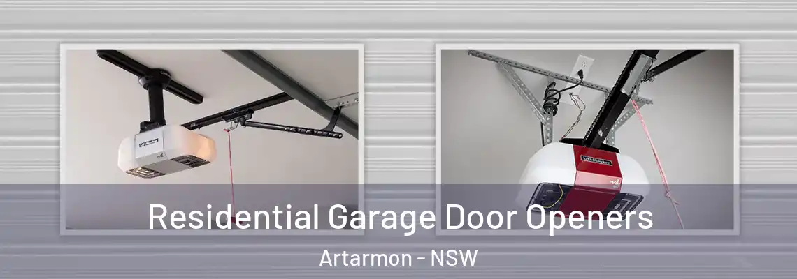 Residential Garage Door Openers Artarmon - NSW