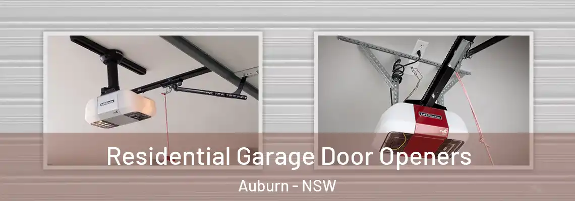 Residential Garage Door Openers Auburn - NSW