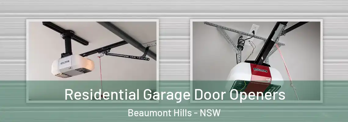 Residential Garage Door Openers Beaumont Hills - NSW