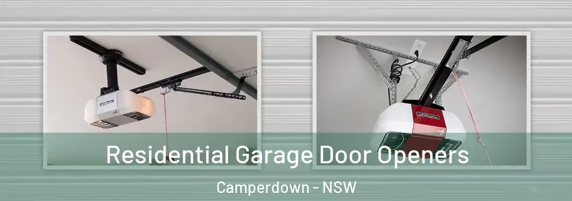 Residential Garage Door Openers Camperdown - NSW