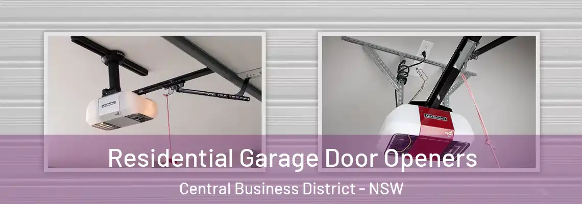 Residential Garage Door Openers Central Business District - NSW