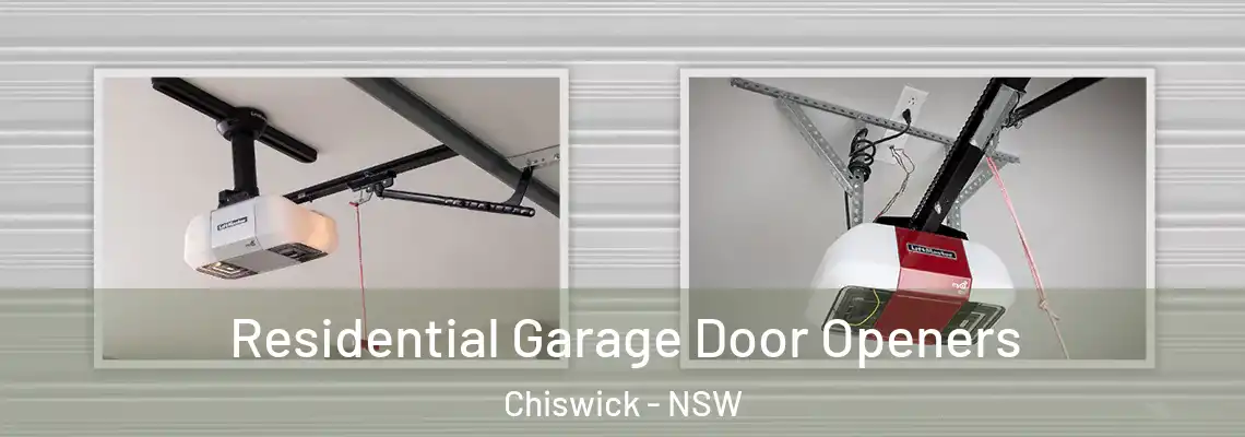 Residential Garage Door Openers Chiswick - NSW
