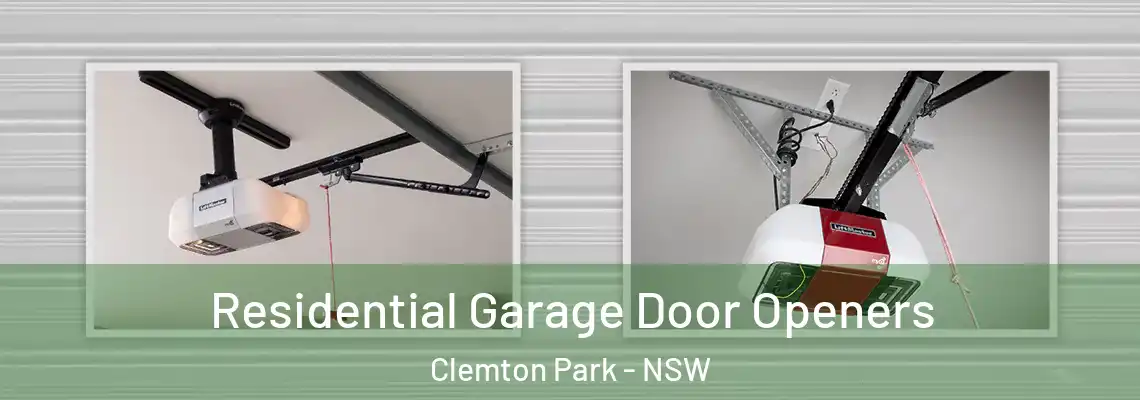 Residential Garage Door Openers Clemton Park - NSW