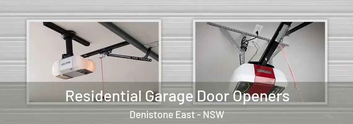 Residential Garage Door Openers Denistone East - NSW