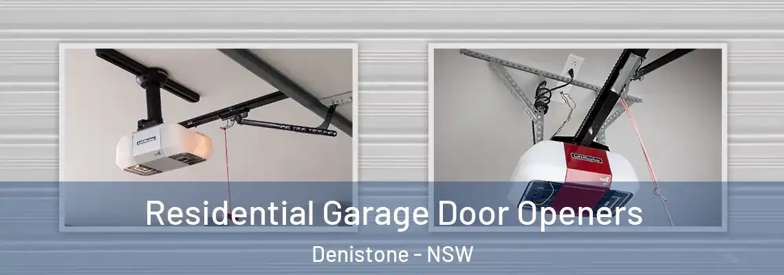 Residential Garage Door Openers Denistone - NSW