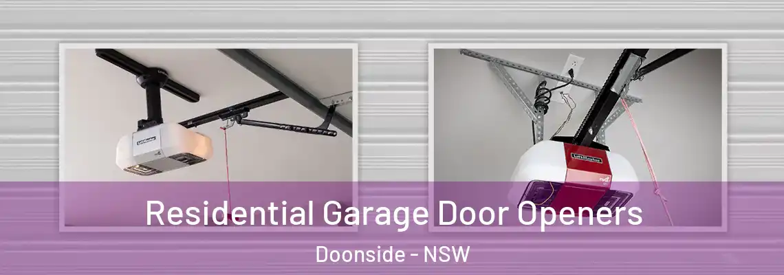 Residential Garage Door Openers Doonside - NSW