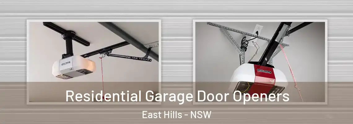 Residential Garage Door Openers East Hills - NSW