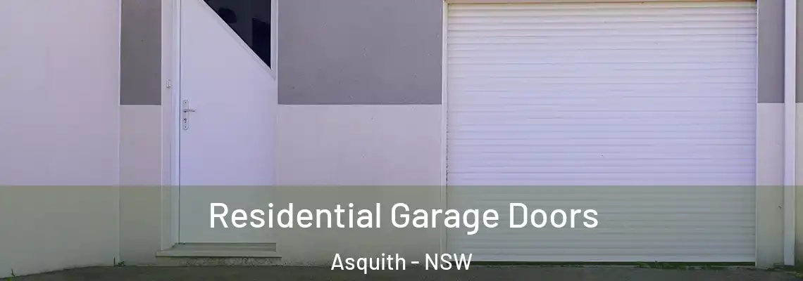 Residential Garage Doors Asquith - NSW