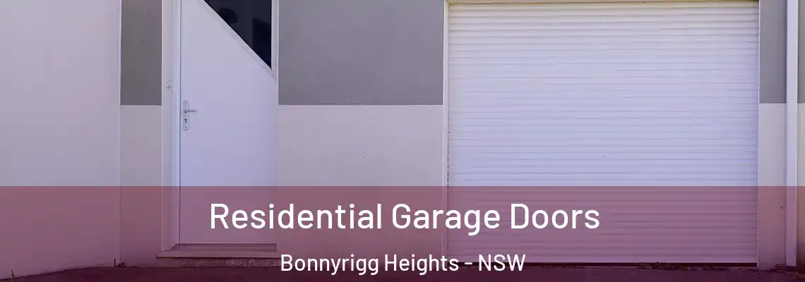 Residential Garage Doors Bonnyrigg Heights - NSW