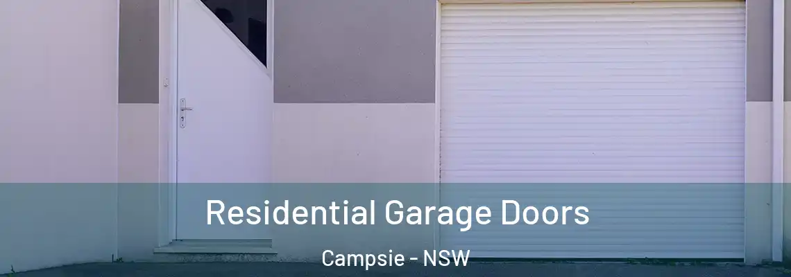 Residential Garage Doors Campsie - NSW