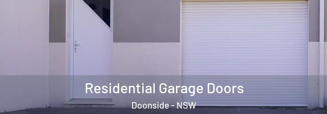 Residential Garage Doors Doonside - NSW