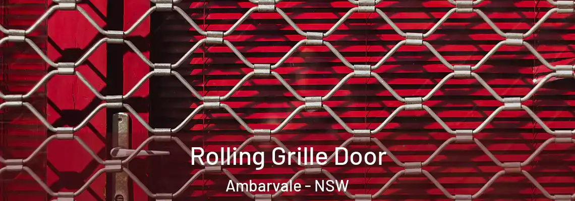 Rolling Grille Door Ambarvale - NSW