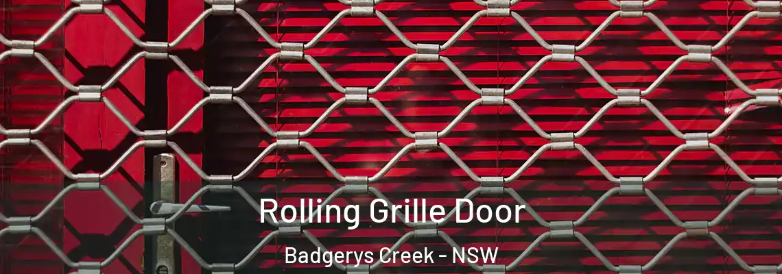 Rolling Grille Door Badgerys Creek - NSW