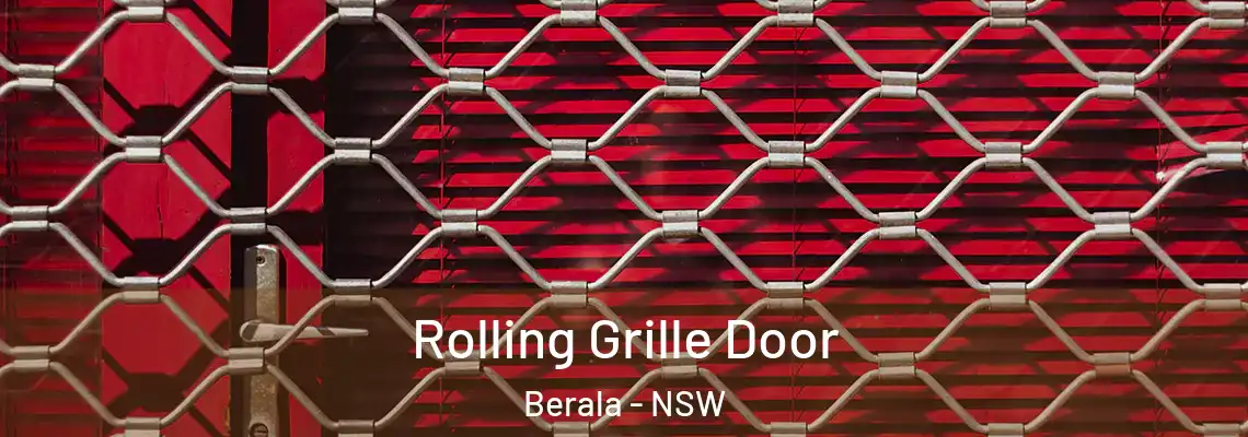 Rolling Grille Door Berala - NSW