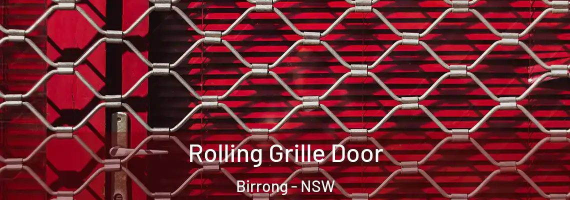 Rolling Grille Door Birrong - NSW