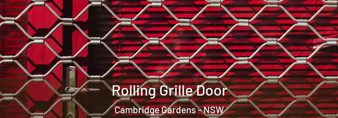 Rolling Grille Door Cambridge Gardens - NSW