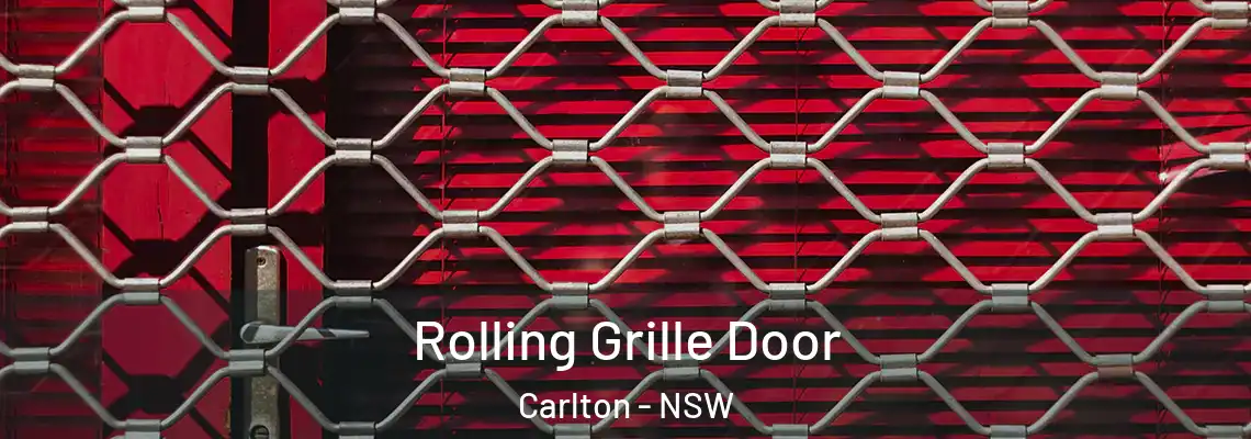 Rolling Grille Door Carlton - NSW