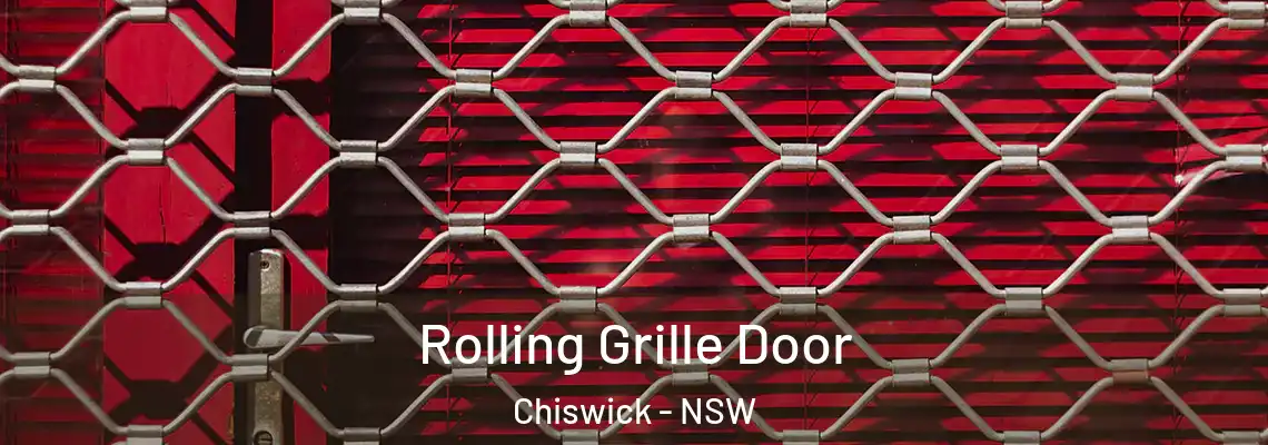 Rolling Grille Door Chiswick - NSW
