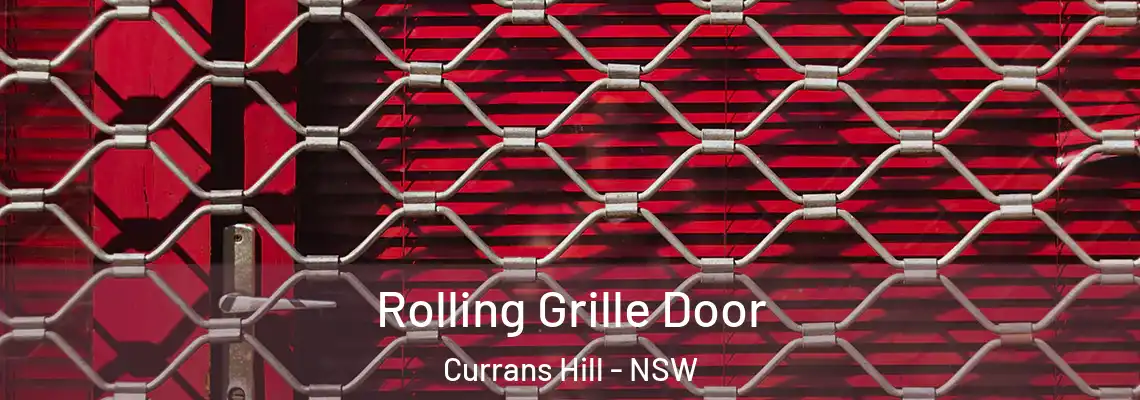 Rolling Grille Door Currans Hill - NSW