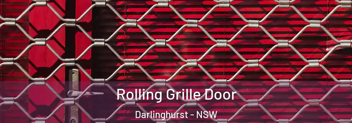 Rolling Grille Door Darlinghurst - NSW