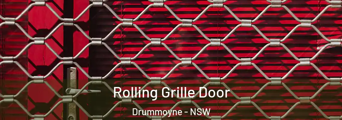 Rolling Grille Door Drummoyne - NSW