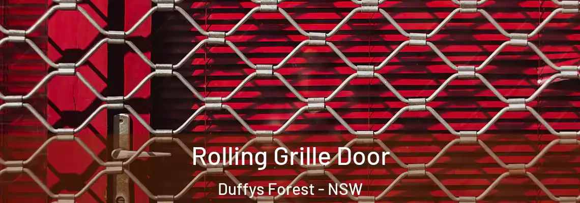 Rolling Grille Door Duffys Forest - NSW