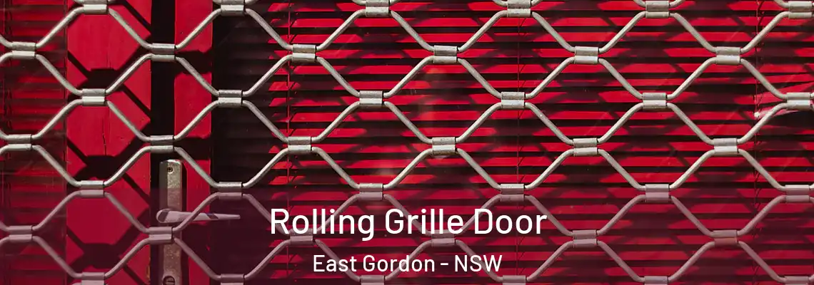 Rolling Grille Door East Gordon - NSW
