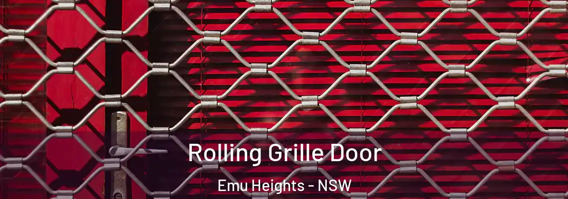 Rolling Grille Door Emu Heights - NSW